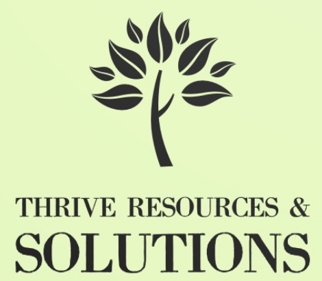 The THRIVE Resources and Solutions logo.